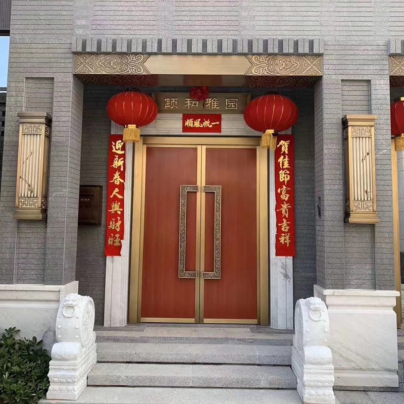 无锡铜门案例