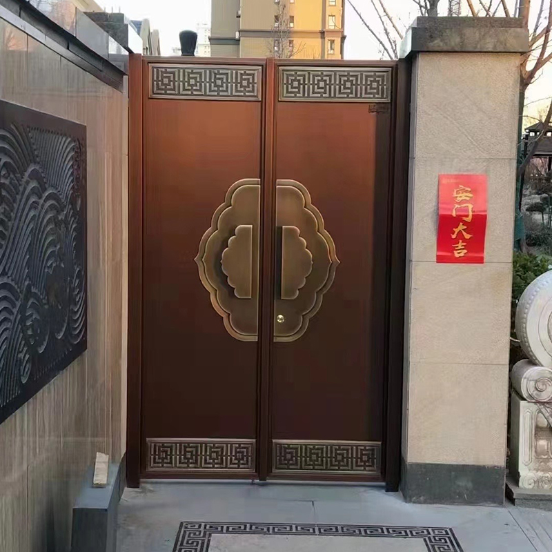 石家庄铜门案例