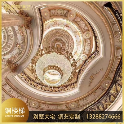 铜艺楼梯