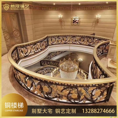 铜艺楼梯2