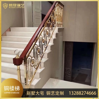 铜艺楼梯护栏14