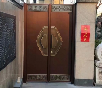 石家庄铜门案例