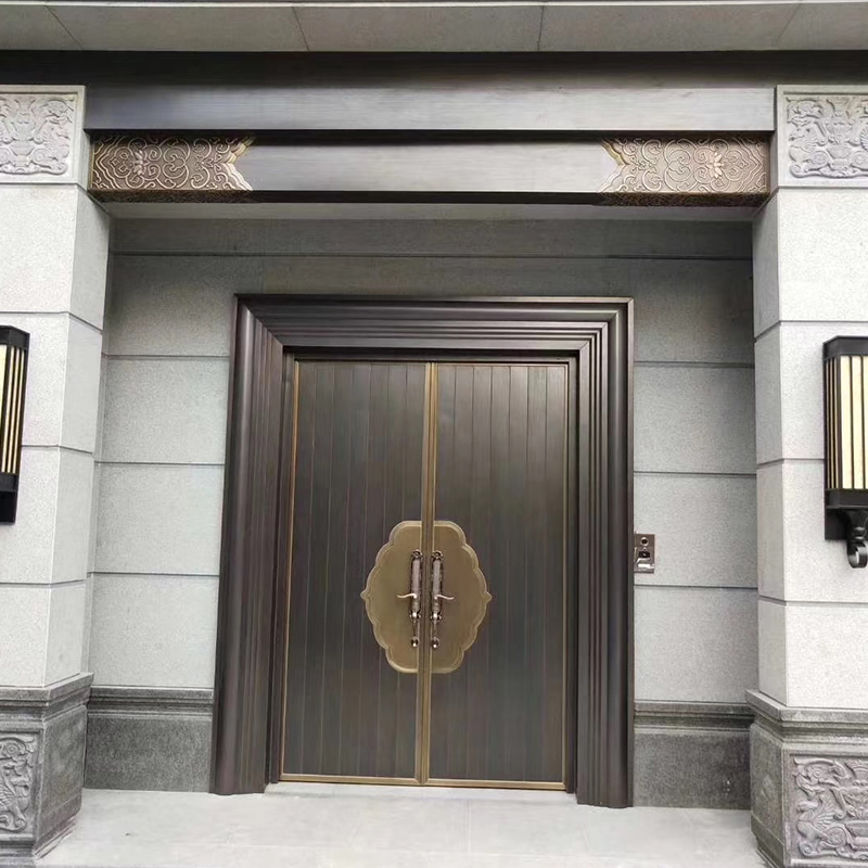 太原铜门案例